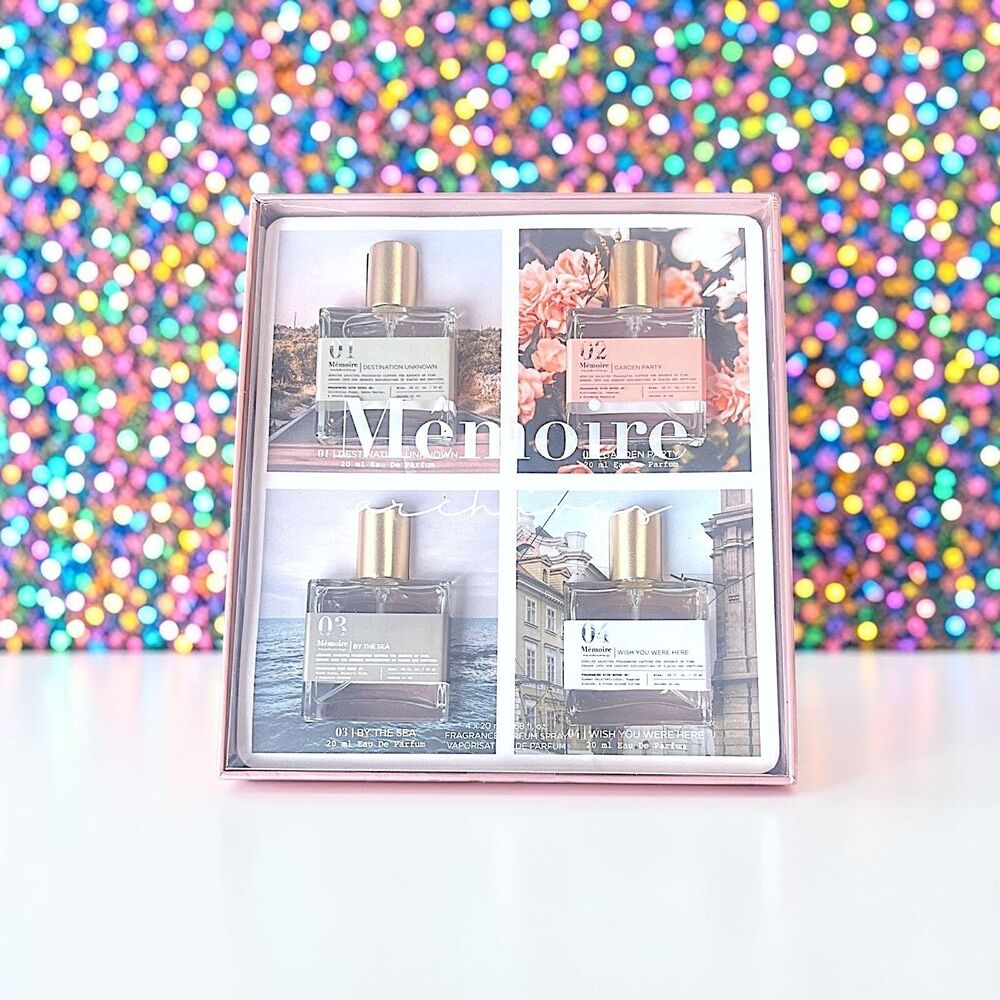 MEMOIRE ARCHIVES Discovery Fragrance Palette New in Box set of 4 edp's- 20 ml